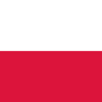 flaga polska kwadrat